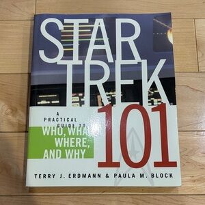 3/$40 - STAR TREK 101 A Practical Guide by Terry Erdmann Paula Block NEW sci-fi